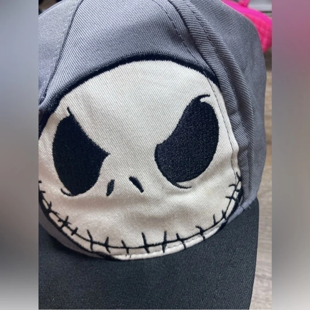 Disney Nightmare Before Christmas Jack Skellington Adjustable Ball Cap Hat